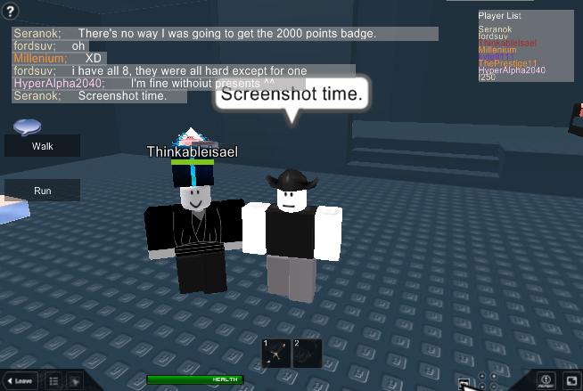 Me hanging out in Roblox with my best online friend in 2010